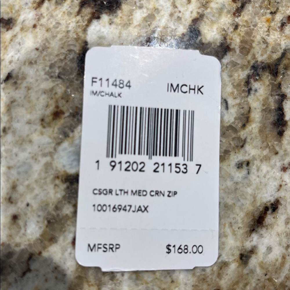 NWOT Coach | Medium Corner Zip Around Wallet | Chalk | F11484 - Picture 6 of 6